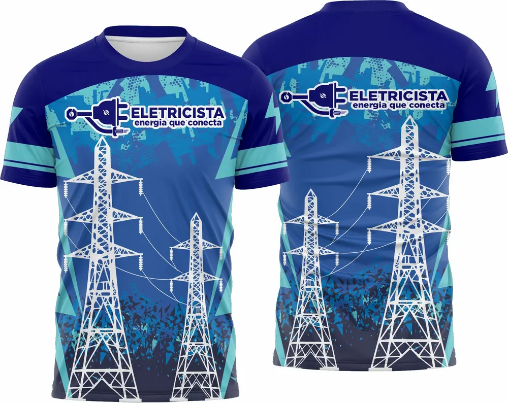 Camisa Eletricista - Modelo 46