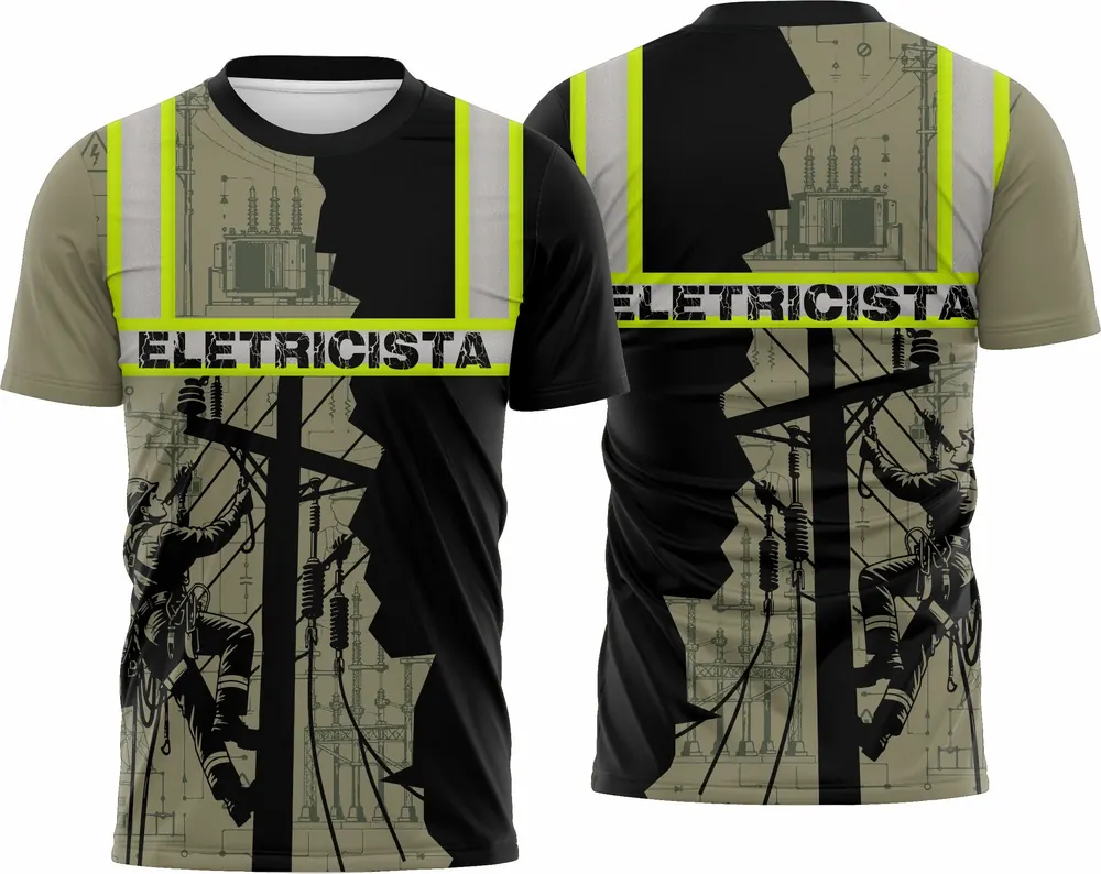 Camisa Eletricista - Modelo 48