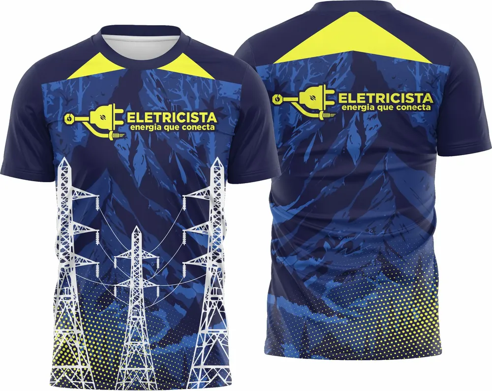 Camisa Eletricista - Modelo 49