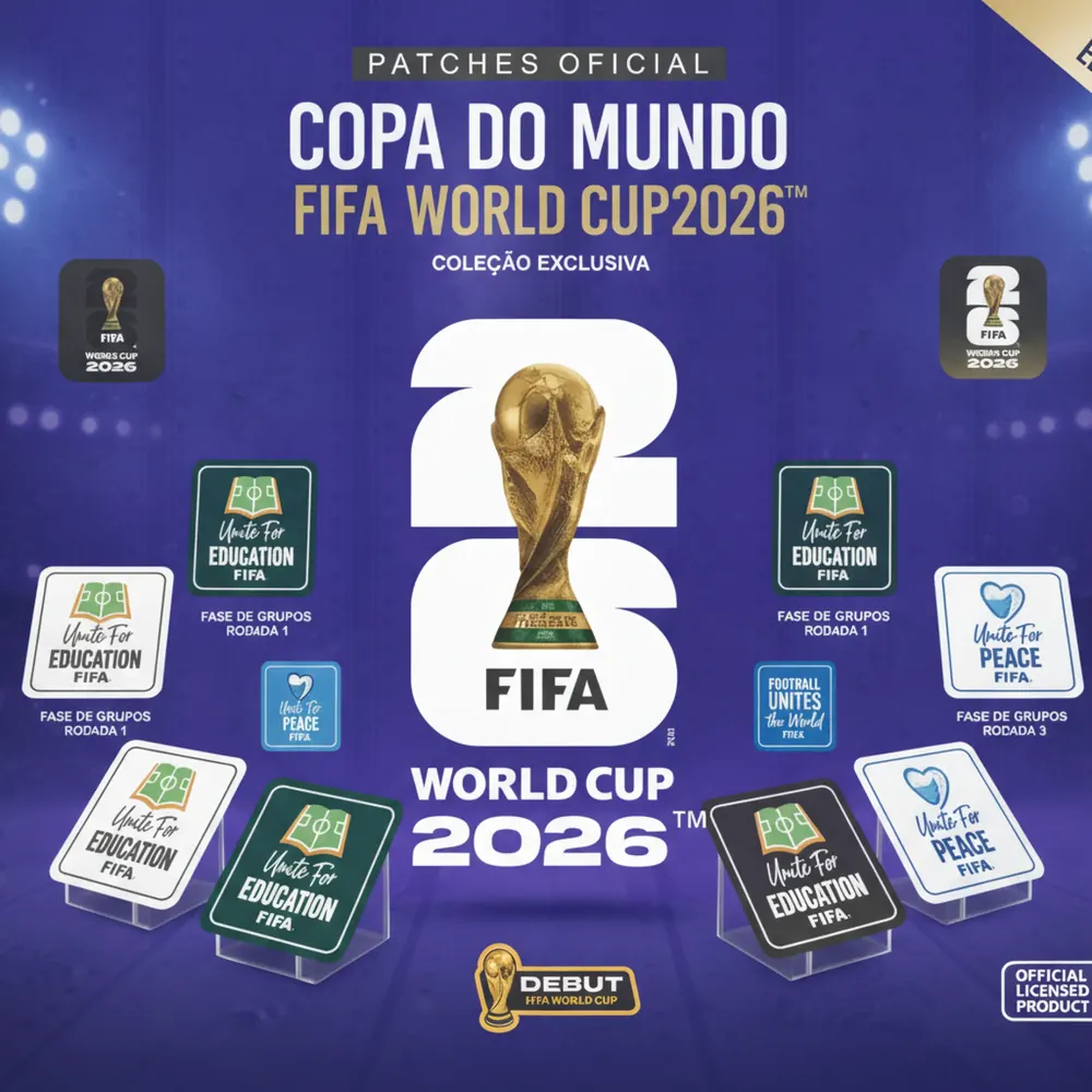 Camisa Patches Copa do Mundo 2026