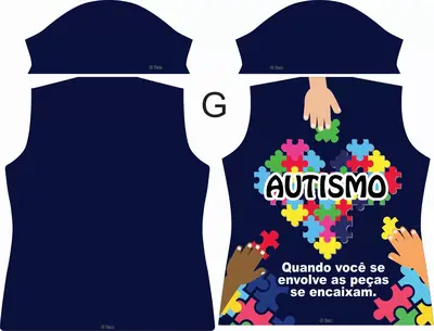 Camisa Autismo | Camisa Autismo | APAE