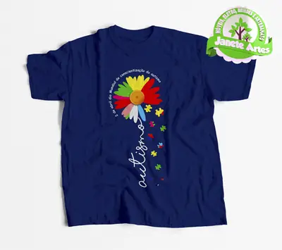 Camisa Autismo | Camisa Autismo | APAE Modelo 07
