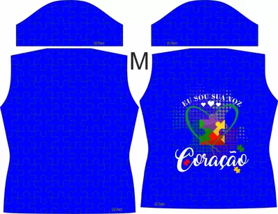 Camisa Autismo | Camisa Autismo | APAE Modelo 06