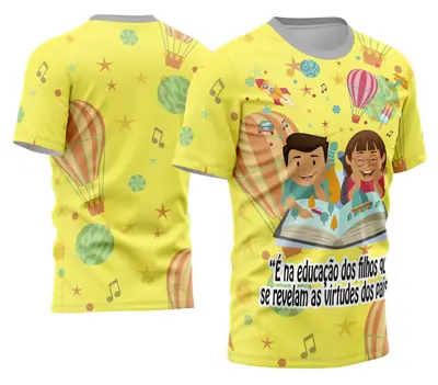 Camisa Professora Personalizada Modelo 35