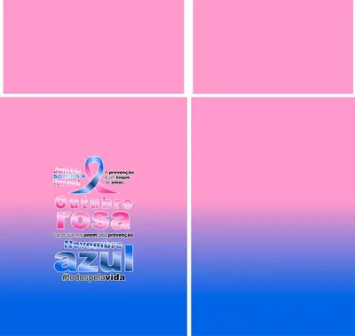 Camisa Outubro Rosa Novembro Azul 2023 M11