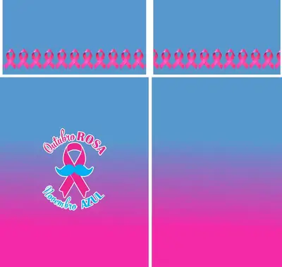 Camisa Outubro Rosa Novembro Azul 2023 M6