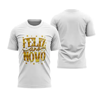 Camisa Ano Novo 2026 – Estilo e Energia para o Reveillon 2026 Modelo 02
