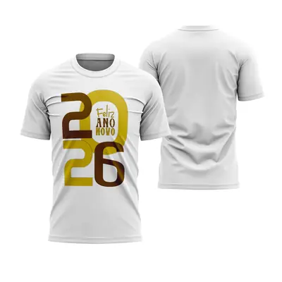 Camisa Ano Novo 2026 – Estilo e Energia para o Reveillon 2026 Modelo 06