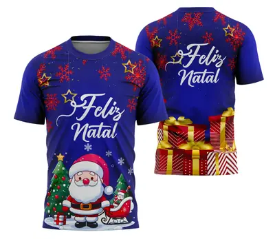 Camisa Feliz Natal 2025 Modelo 05