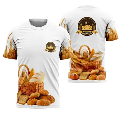 Arte Camisa Padaria - Profissão Modelo 02