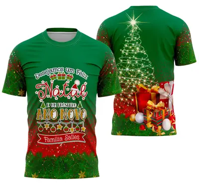 Camisa Modelo Camisa de Natal 2025 03 Modelo 02