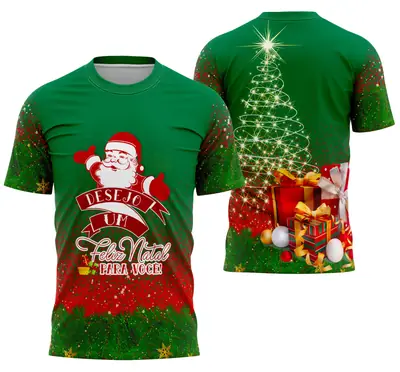 Camisa Modelo Camisa de Natal 2025 09 Modelo 02
