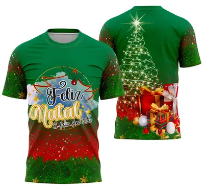 Camisa Modelo Camisa de Natal 2025 11 Modelo 02