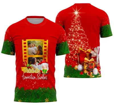Camisa Modelo Camisa de Natal 2025 Modelo 02