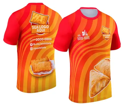 Camisa Baby Look Pastelaria