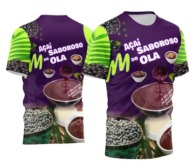 Arte Camisa Açaí - Profissão Modelo 05
