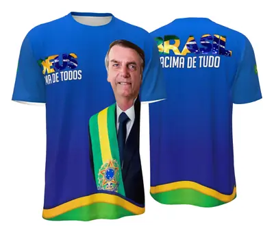Camisa Bolsonaro Azul Royal