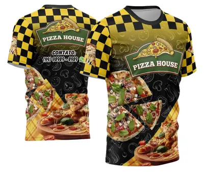 Camisa Pizzaria Modelo 04