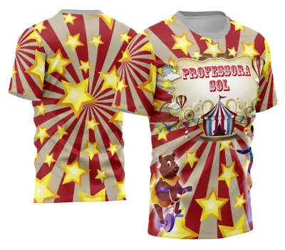 Camisa Professora Personalizada Modelo 22