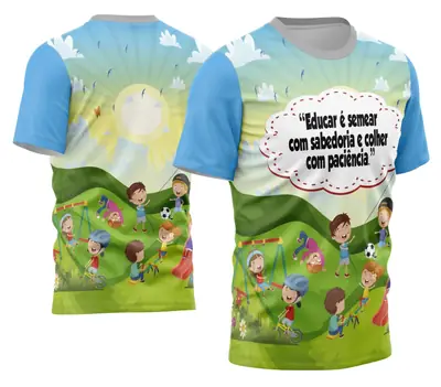 Camisa Professora Personalizada Modelo 24