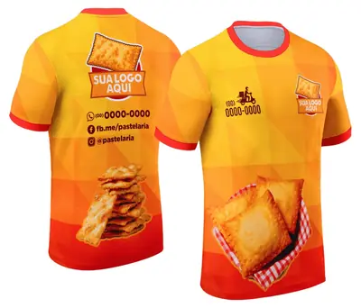 Camisa Pastelaria Moderna