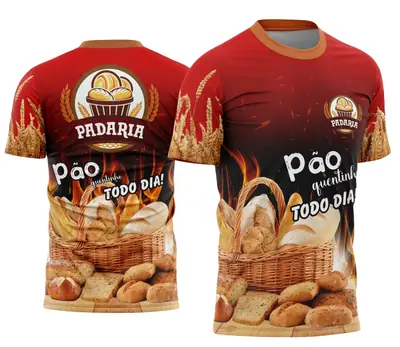 Arte Camisa Padaria - Profissão