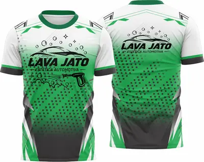 Camisa Uniforme Lava Rápido Automotivo