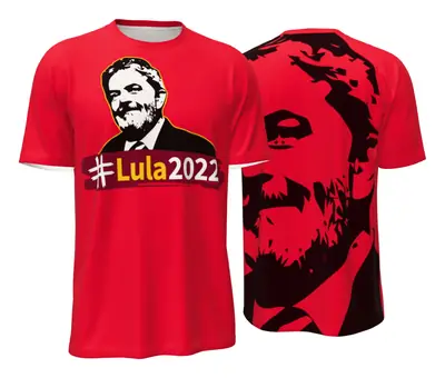 Camisa Gráfica Lula Pop Vermelha