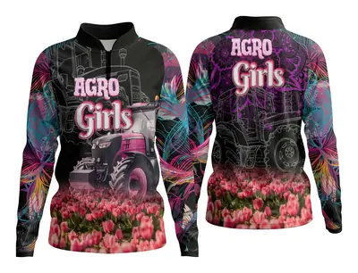 Camisa Agro Girl Feminina Personalizada Modelo 10