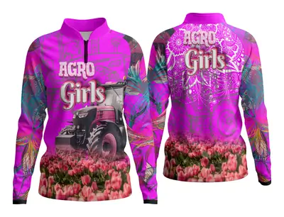 Camisa Agro Girl Feminina Personalizada