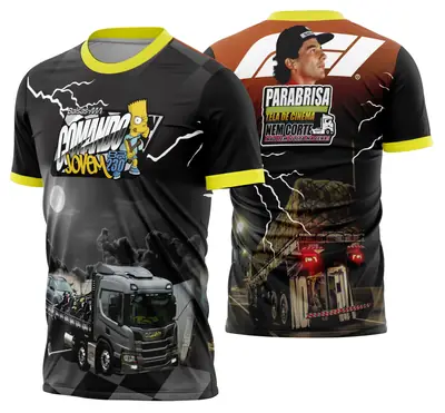 Camisa Caminhoneiros Caminhão Carreta Modelo 01
