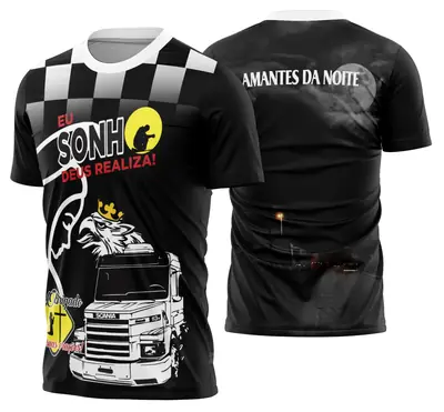 Camisa Caminhoneiros Caminhão Carreta Modelo 03