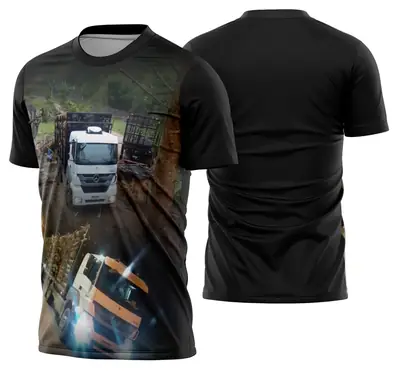 Camisa Caminhoneiros Caminhão Carreta Modelo 09