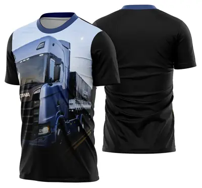 Camisa Caminhoneiros Caminhão Carreta Modelo 16