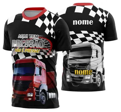 Camisa Caminhoneiros Caminhão Carreta Modelo 17
