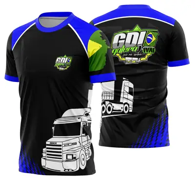 Camisa Caminhoneiros Caminhão Carreta Modelo 25