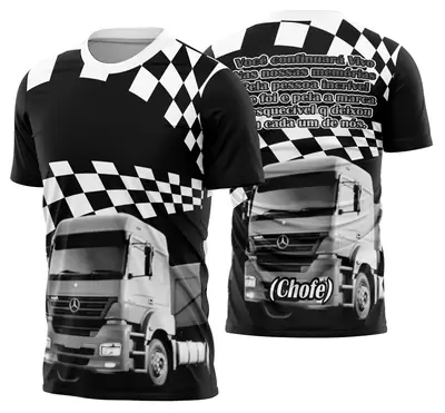 Camisa Caminhoneiros Caminhão Carreta Modelo 33