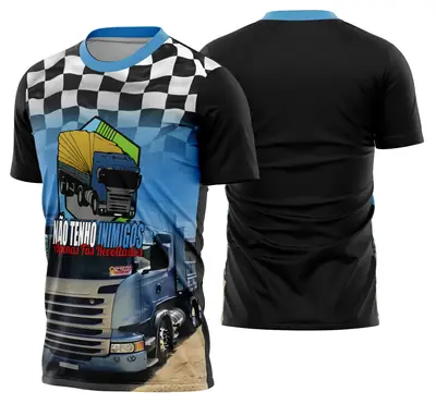 Camisa Caminhoneiros Caminhão Carreta Modelo 40