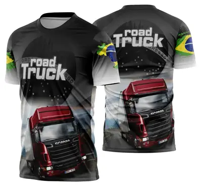 Camisa Caminhoneiros Caminhão Carreta Modelo 43