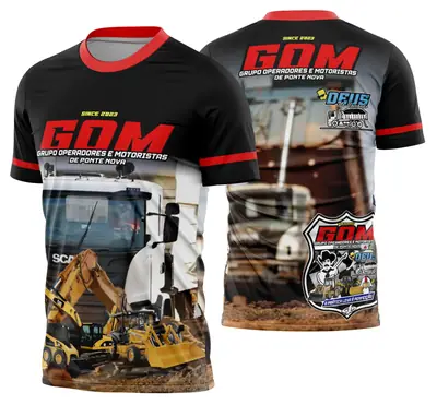 Camisa Caminhoneiros Caminhão Carreta Modelo 47