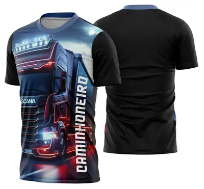 Camisa Caminhoneiros Caminhão Carreta Modelo 49