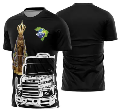 Camisa Caminhoneiros Caminhão Carreta Modelo 50