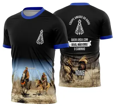 Camisa Cavalgada Vaquejada Cavalo Modelo 04