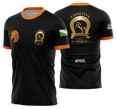 Camisa Cavalgada Vaquejada Cavalo Modelo 07