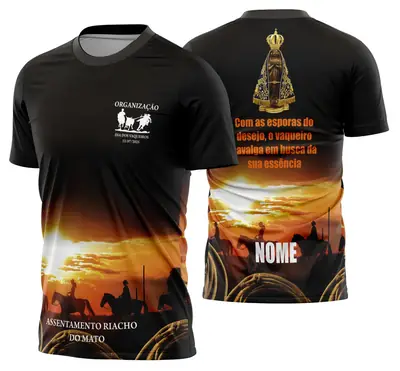 Camisa Cavalgada Vaquejada Cavalo Modelo 13