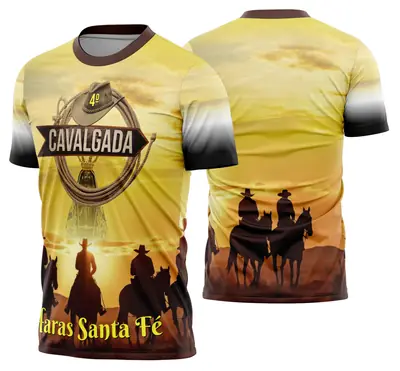 Camisa Cavalgada Vaquejada Cavalo Modelo 24