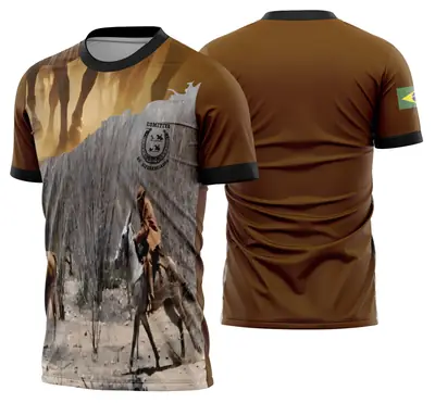 Camisa Cavalgada Vaquejada Cavalo Modelo 32