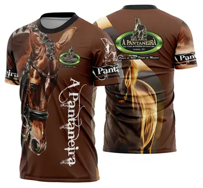 Camisa Cavalgada Vaquejada Cavalo Modelo 47