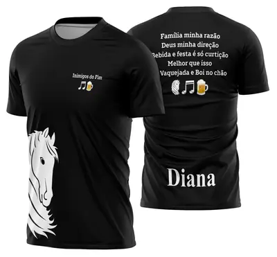 Camisa Cavalgada Vaquejada Cavalo Modelo 48