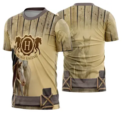 Camisa Cavalgada Vaquejada Cavalo Modelo 53